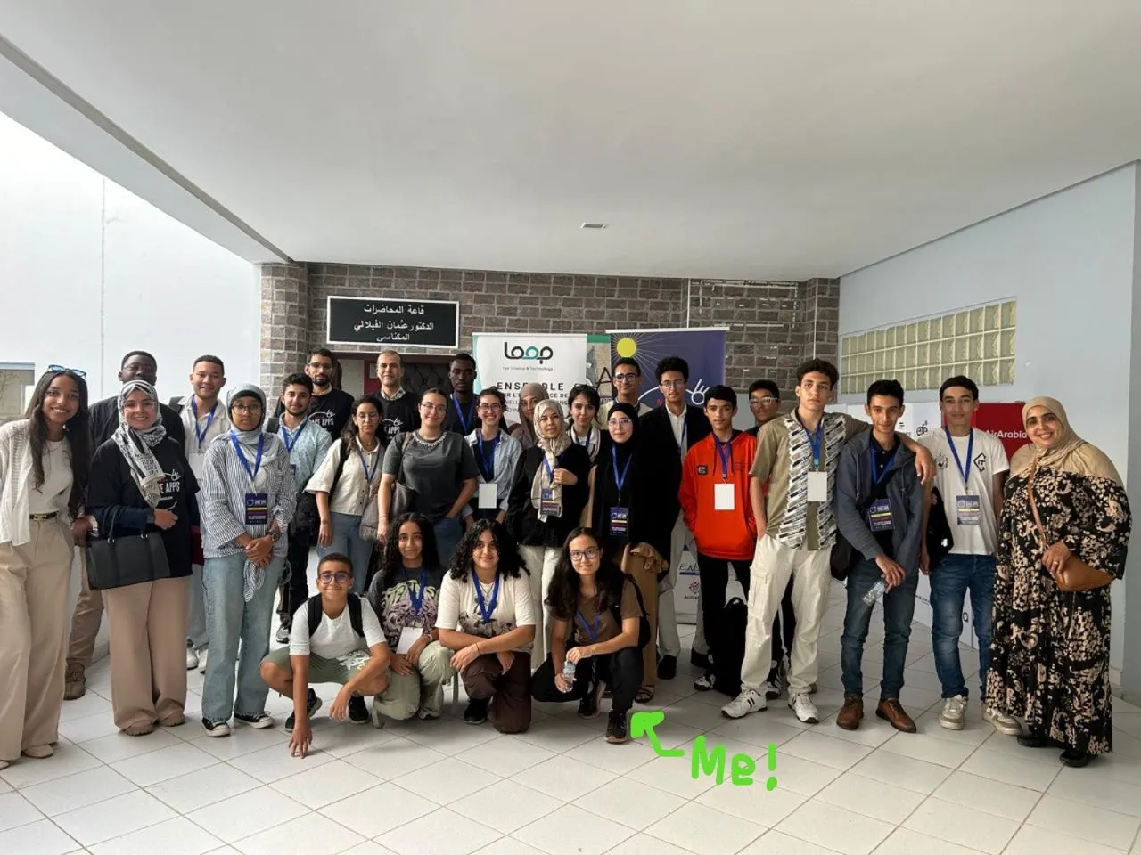 NASA Space Apps in Tangier group photo